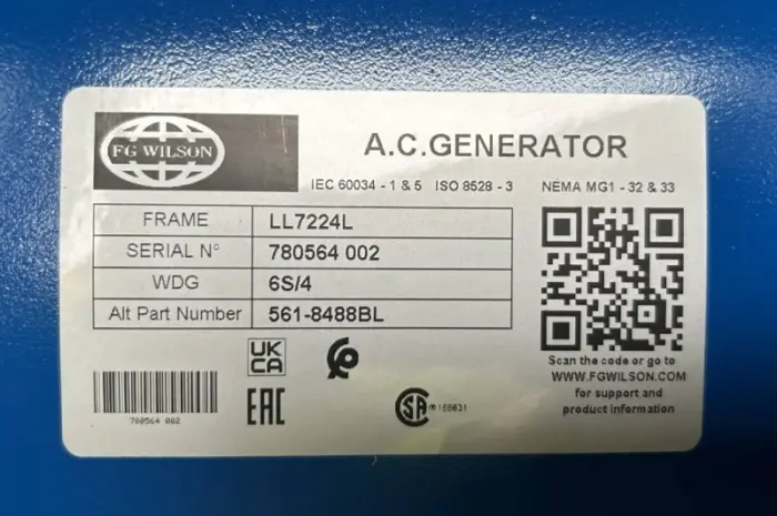FG Wilson P850-1 - Perkins - 850 kVA 2025 год- фото № 12