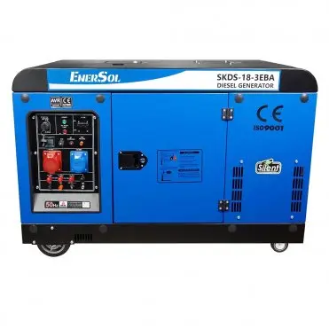 Продам дизельний генератор EnerSol SKDS-18-3EBA 18 кВт- фото № 1