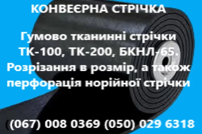 Конвеерна стрічка ТК-100- фото № 1