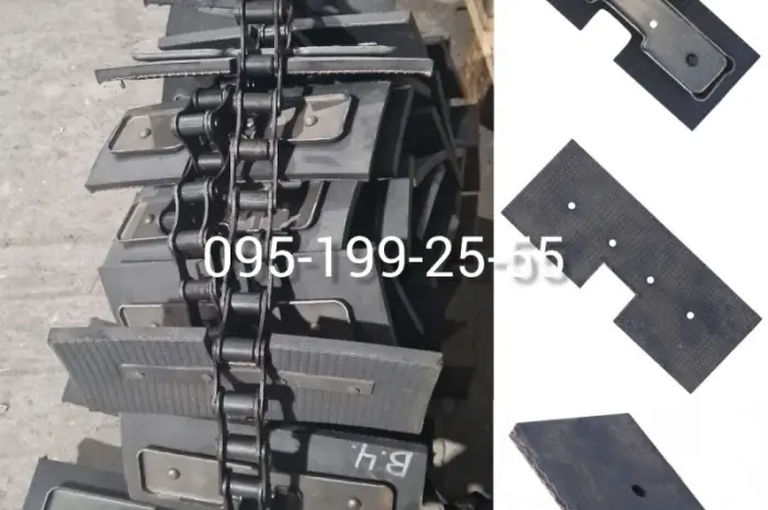 Транспортер ЗМ-60 ЗП 02.060. Транспортер ЗМ-60 ЗП 02.090. Скребок транспортера ЗМ-60- фото № 1