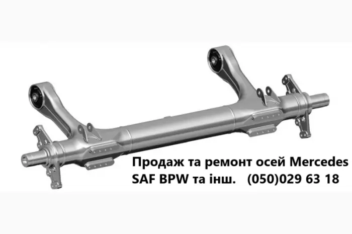 Продаю вісі для напівпричепів Mercedes TZ5/8NC7-9- фото № 2