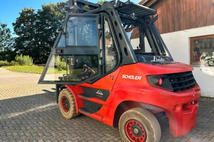 Дизельний навантажувач 7т. Linde H70D-03 EVO 2018 року- фото № 20