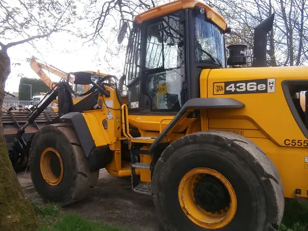 Фронтальный погрузчик JCB 436 E HT- фото № 2