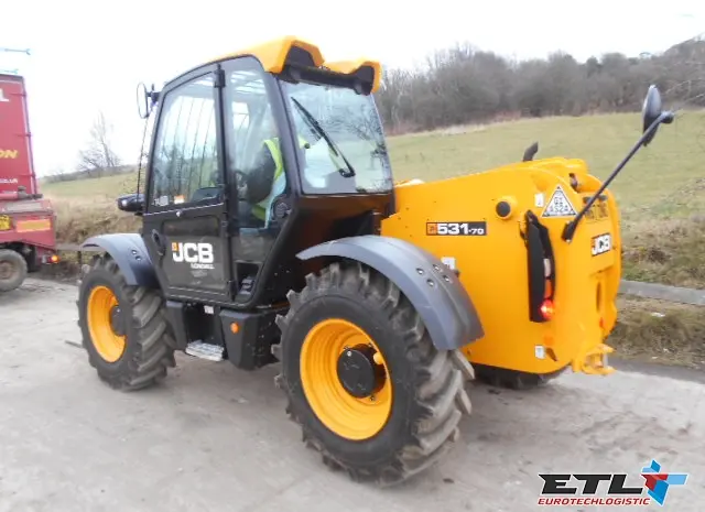 Телескопический погрузчик JCB 531-70. Новый- фото № 6