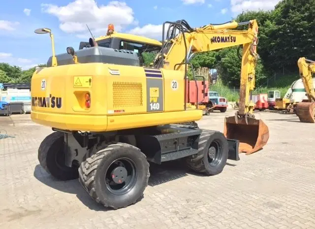 Продажа колесного экскаватора Komatsu PW 140-7- фото № 3