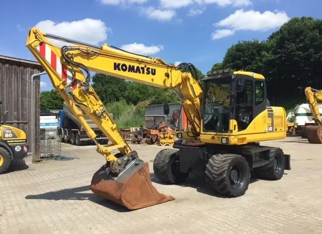 Продажа колесного экскаватора Komatsu PW 140-7- фото № 5