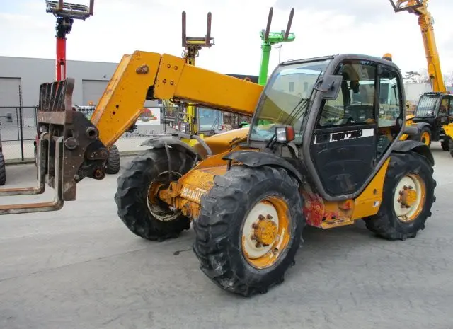 Спецтехника б/у. Телескопический погрузчик Manitou MT 732- фото № 5