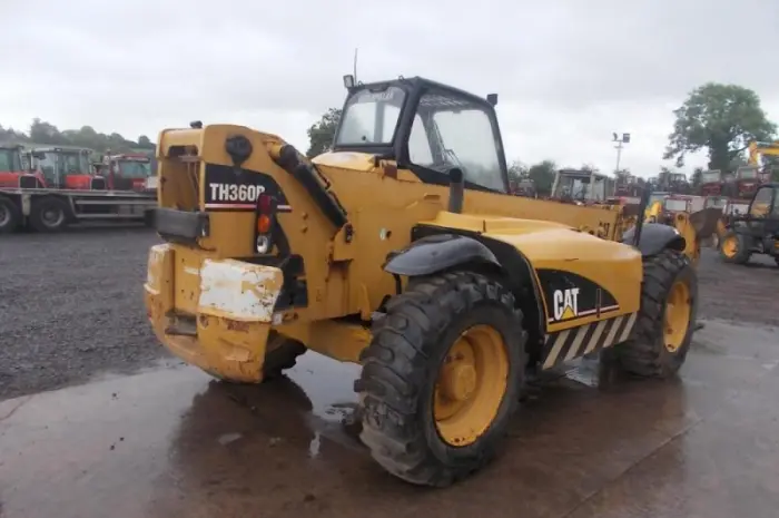 Телескопический погрузчик Caterpillar TH 360B- фото № 5