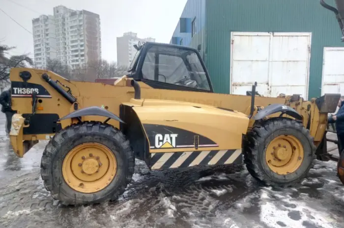 Телескопический погрузчик Caterpillar TH360- фото № 4