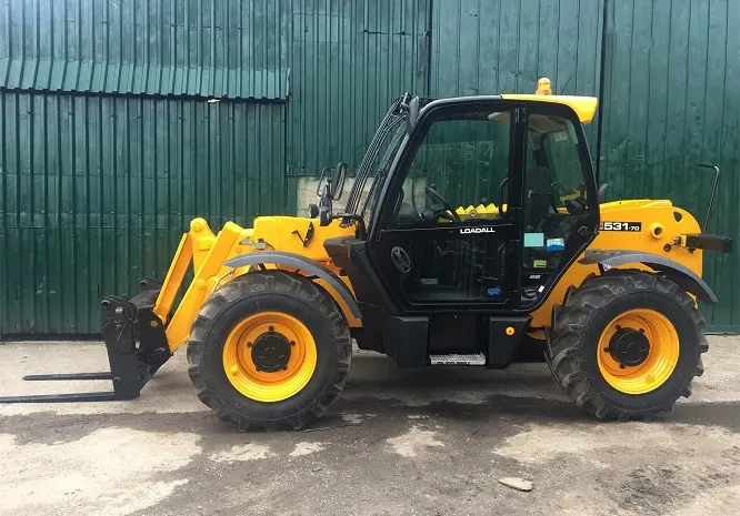 Телескопический погрузчик JCB 531-70 2013 года- фото № 2