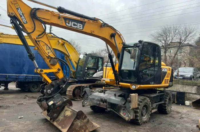 Продам колісний екскаватор JCB JS 145 W- фото № 1