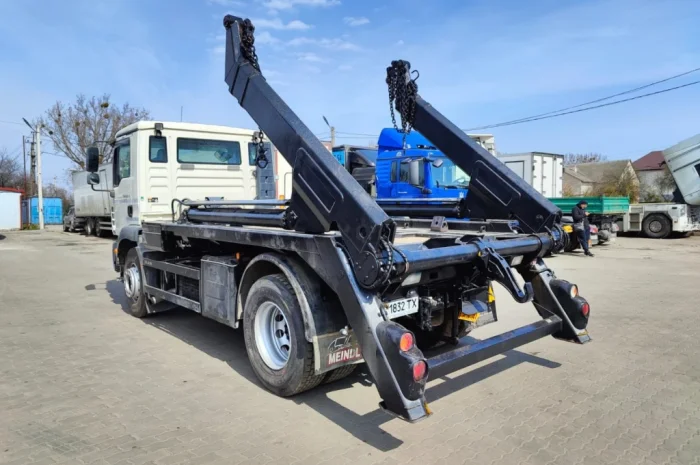 Мультиліфт скіповий навантажувач MAN TGM 18.240 мультиліфт MEILLER бункеровоз- фото № 3