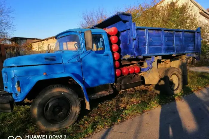 Самосвал ЗИЛ ММЗ 554 ЗИЛ самосвал колхозник. Бровары- фото № 1