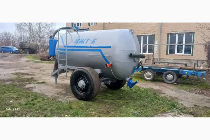 Бочка МЖТ-6 вакуумна з розкидачем- фото № 6
