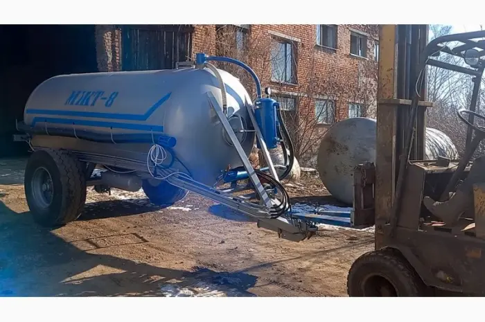 Бочка для навозу МЖТ-8 (8м3) вакумна з розкидачем- фото № 3