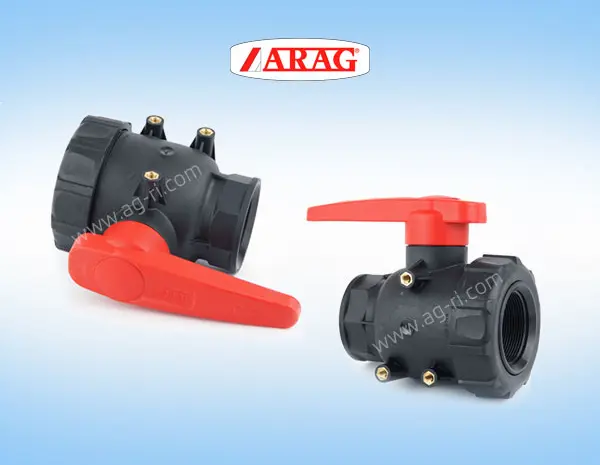 Шаровий кран внутрішнє різьблення серії 455 Arag на обприскувач- фото № 1