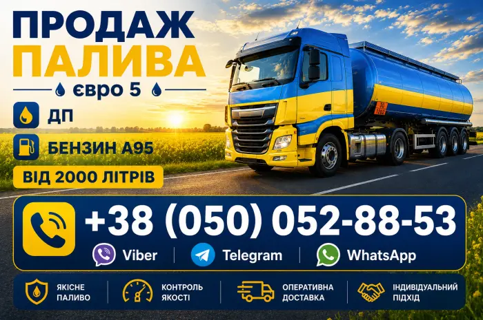 Продаж Палива Євро5 Дизель та Бензин від 2000л- фото № 3