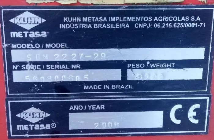 Сеялка зерновая KUHN SOM 2227/29- фото № 4