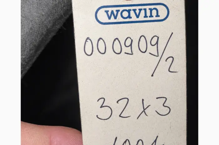 Труба посиленна ПЕ 32х3 Wavin (Чехія) 100м- фото № 2