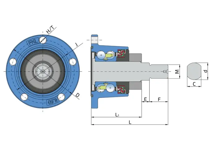 Ступиця Agro Point IL50-100/5T-M22-122 FKL- фото № 2