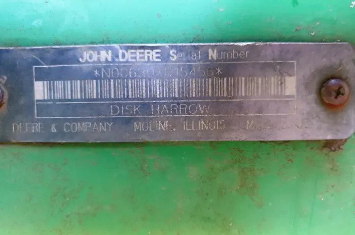 Важка дискова борона John Deere 630- фото № 8