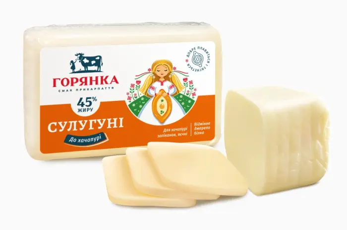 Сир м'який "Моцарела" "Сулугуні" в асортименті ТМ Горянка- фото № 2