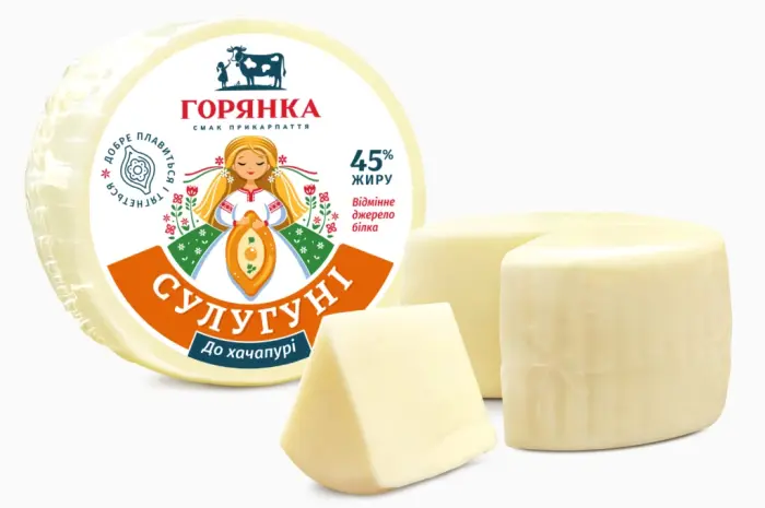 Сир м'який "Моцарела" "Сулугуні" в асортименті ТМ Горянка- фото № 4