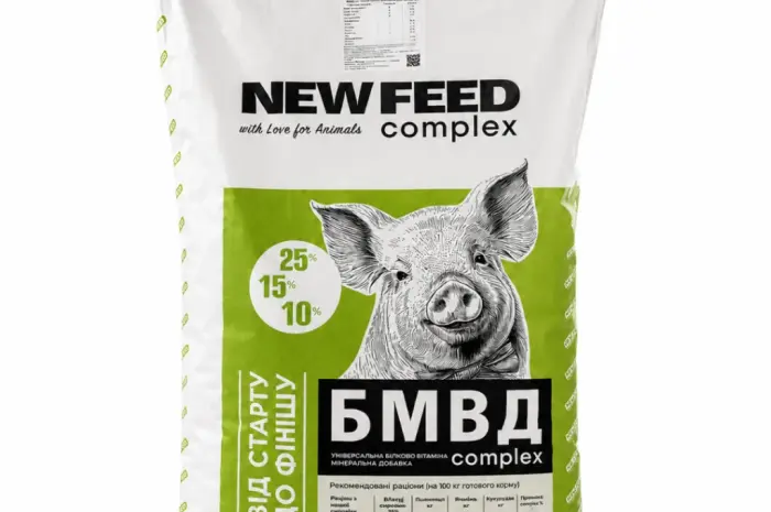 БМВД New Feed Complex 25/15/10 для свиней 25 кг – від старту до фінішу- фото № 1