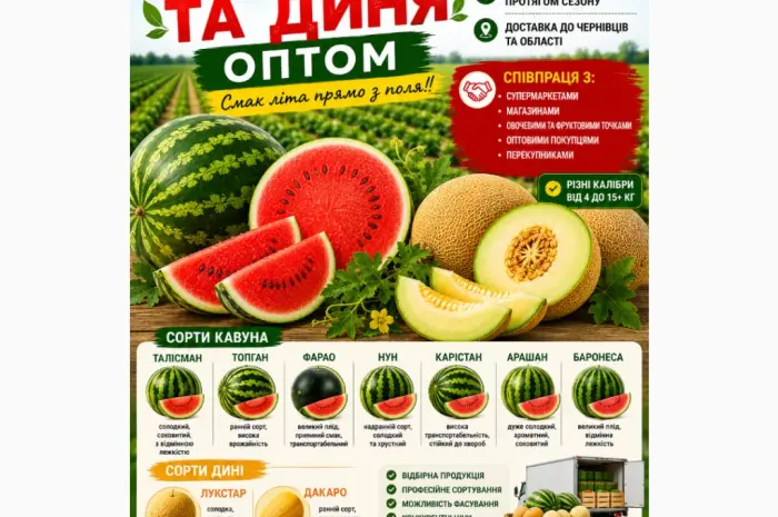 Кавун оптом з поля- фото № 1