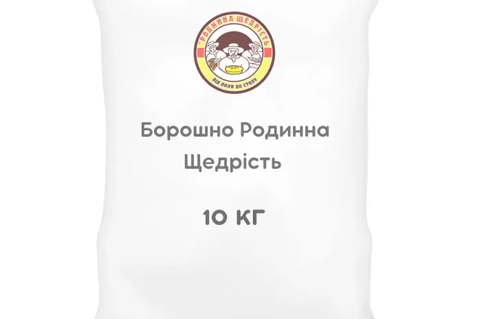 Борошно Родинна Щедрість 10 кг (60шт)- фото № 1