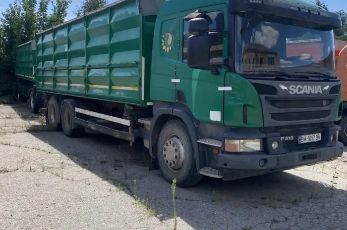 Scania P410 зерновоз з причепом- фото № 3