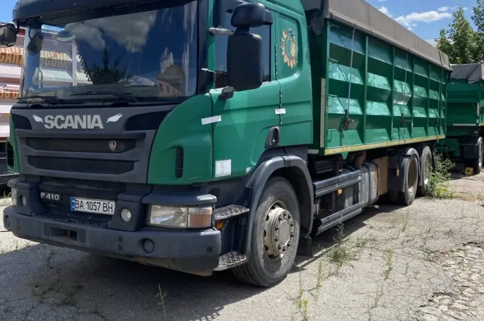 Scania P410 зерновоз з причепом- фото № 4