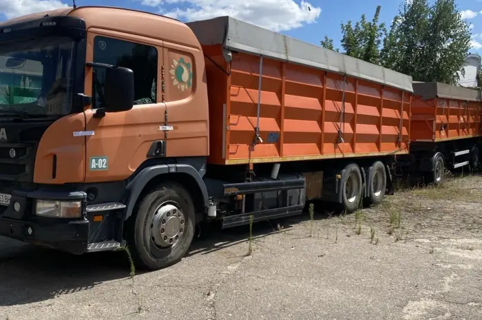Scania P410 зерновоз з причепом- фото № 2