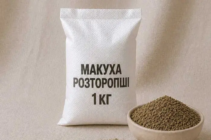 Макуха / Шрот / Насіння розторопші, 1 кг.- фото № 1