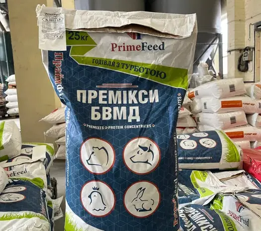Премікс 2,5% для бройлерів, індиків,- фото № 1