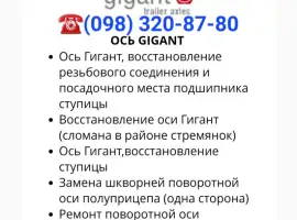 Зображення для оголошення Техническое обслуживание и ремонт прицепов и полуприцепов