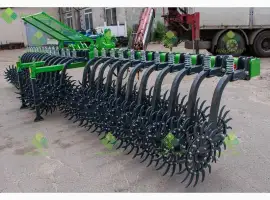 Зображення для оголошення Борона ротационная Green Star 5, 7 м Euro со сменными зубами, рабочая ширина захвата 5, 7 м