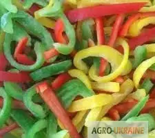 Зображення для оголошення Перець різаний полоска (асорті) ш/з