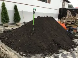 Зображення для оголошення Чернозем 100 % качество.Торфосмесь.Растительный грунт.Грунт на подсыпку.Козін.Конча Заспа