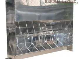 Зображення для оголошення Кормушка для поросят на доращивание (нержавейка) на 8 секций