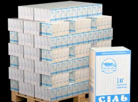 Зображення для оголошення Сіль харчова 1кг ТМ Земельні дари. Купить соль пищевая. Оптом. Продукти. Артемсоль