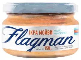 Зображення для оголошення Ікра мойви Flagman Класична у соусі 150г