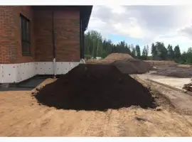 Зображення для оголошення Чорнозем 100 % якість.Рослинний грунт.Торфосуміш.Пісок.Щебінь