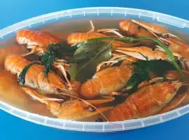 Зображення для оголошення Раки варені морожені 500грам (лодочка)