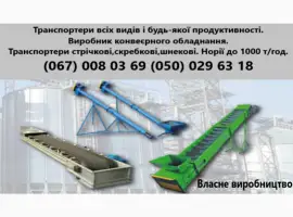 Зображення для оголошення Транспортери різних видів і будь-якої продуктивності.Виробники конвеєрного обладнання