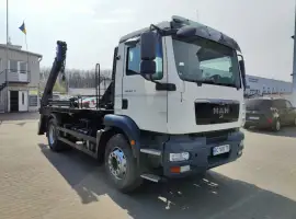 Зображення для оголошення Мультиліфт скіповий навантажувач MAN TGM 18.240 мультиліфт MEILLER бункеровоз