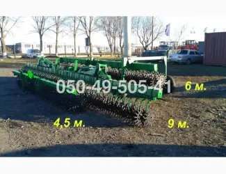 Зображення для оголошення Настоящая борона мотыга John Deere 400 (4, 6, 9, 12 м.) ротационная