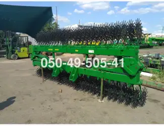 Зображення для оголошення Складная 9 метровая борона ротационная John Deere под МТЗ 892