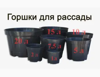 Зображення для оголошення Горшки для рассады и саженцев Оптом. Польша