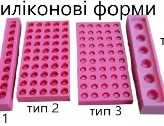 Зображення для оголошення Силиконовая форма для изготовления восковых мисочек
